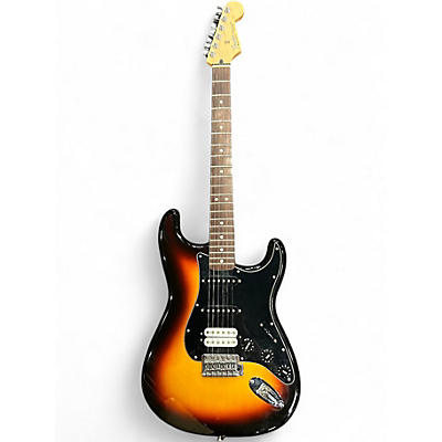 Used 2007 Fender Standard Stratocaster HSS Brown Sunburst Solid Body Electric Guitar