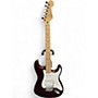 Used 2007 Fender Standard Stratocaster Maroon Solid Body Electric Guitar Maroon