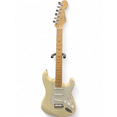 Used 2007 Fender Stratocaster Olympic White Solid Body Electric Guitar