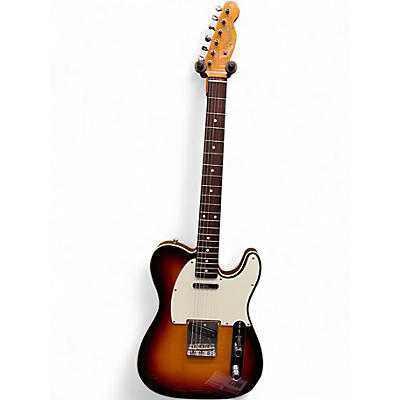 Used 2007 Fender Telecaster Custom 2 Color Sunburst Solid Body Electric Guitar