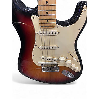 Used 2007 Fender VG Stratocaster 3 Color Sunburst Solid Body Electric Guitar