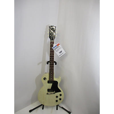 Gibson Used 2007 Gibson 1960 Les Paul Special Single Cut Custom TV White Solid Body Electric Guitar