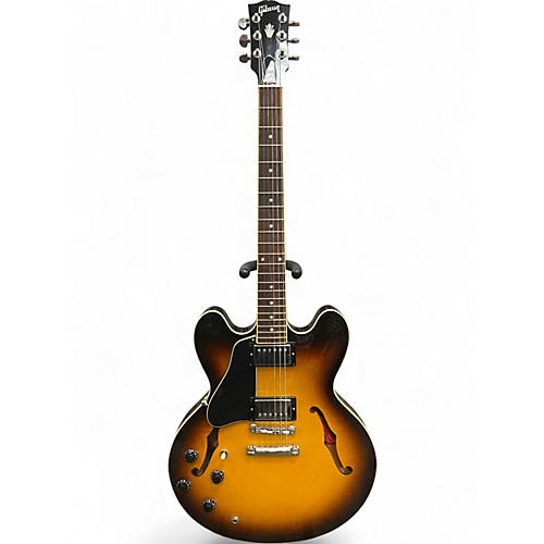 Used 2007 Gibson ES335 Memphis FIGURED DOT Tobacco Burst Hollow Body Electric Guitar Tobacco Burst