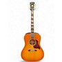 Used 2007 Gibson Hummingbird Artist Heritage Sunburst Acoustic Electric Guitar Heritage Sunburst