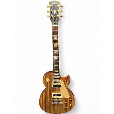 Used 2007 Gibson Les Paul Classic Limited Edition Zebrawood Natural Solid Body Electric Guitar
