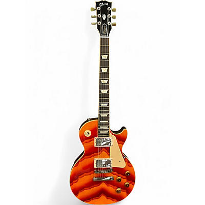 Used 2007 Gibson Les Paul Classic Tom Morgan Guitar Of the Week #5 Red and Orange Solid Body Electric Guitar