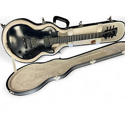 Used 2007 Gibson Les Paul Gothic II Black Solid Body Electric Guitar