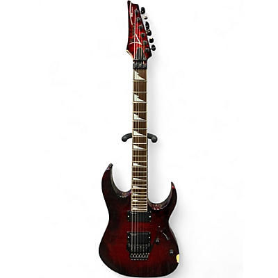Used 2007 Ibanez RGR320EX Red Glass Burst Solid Body Electric Guitar