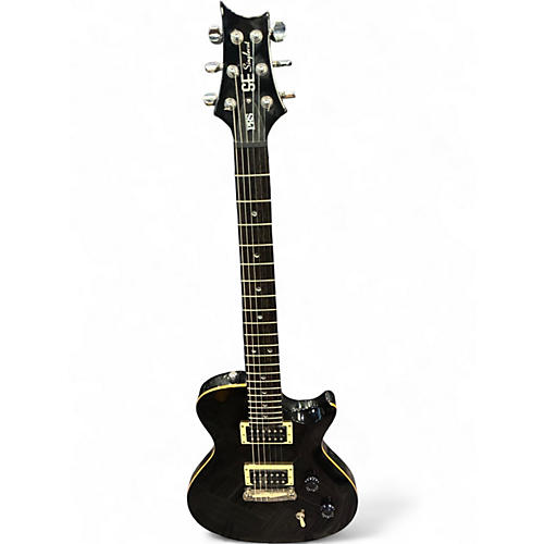 Used 2007 PRS Singlecut SE Black Solid Body Electric Guitar Black