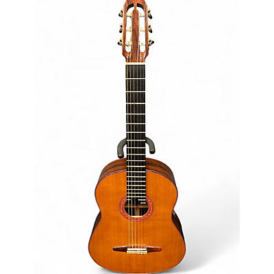 Used 2007 Paul Mcgill CEDAR/COCOBOLO Natural Classical Acoustic Guitar