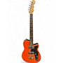 Used 2007 Reverend FLATROC TRANSPARENT ORANGE Solid Body Electric Guitar TRANSPARENT ORANGE