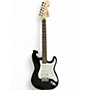 Used 2007 Squier Stratocaster HSS Black Solid Body Electric Guitar Black