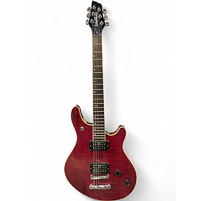 Used 2007 Washburn BT8 TRANS RED Solid Body Electric Guitar