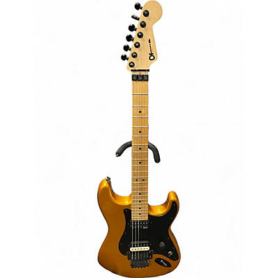 Used 2008 Charvel So-Cal USA Pagan Gold Solid Body Electric Guitar