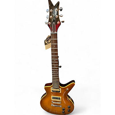 Used 2008 Dean Cadillac Select Amber Solid Body Electric Guitar