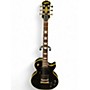 Used 2008 Epiphone Les Paul Custom Classic Ebony Solid Body Electric Guitar Ebony