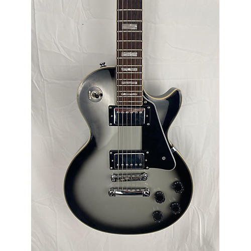 Epiphone Used 2008 Epiphone Les Paul Custom Silverburst Solid Body Electric Guitar Silverburst