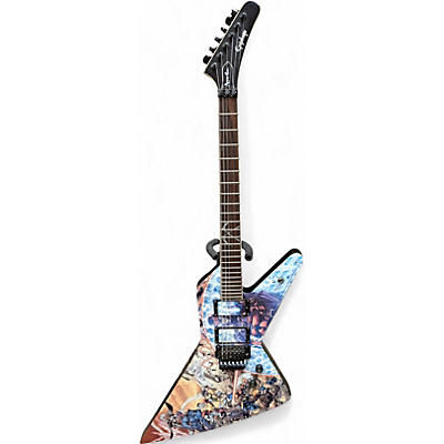 Used 2008 Epiphone marcus henderson  Custom Graphic Solid Body Electric Guitar