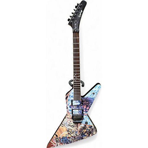 Used 2008 Epiphone marcus henderson  Custom Graphic Solid Body Electric Guitar Custom Graphic