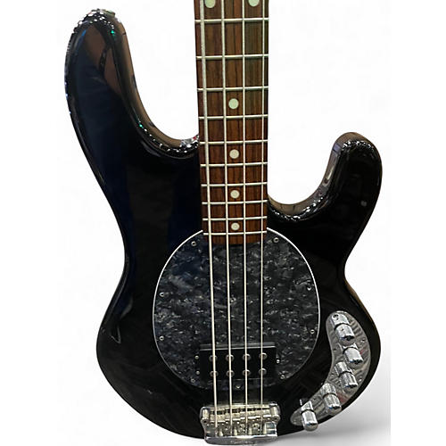 Used 2008 Ernie Ball Music Man STINGRAY 4H W/PIEZO Black Electric Bass Guitar Black