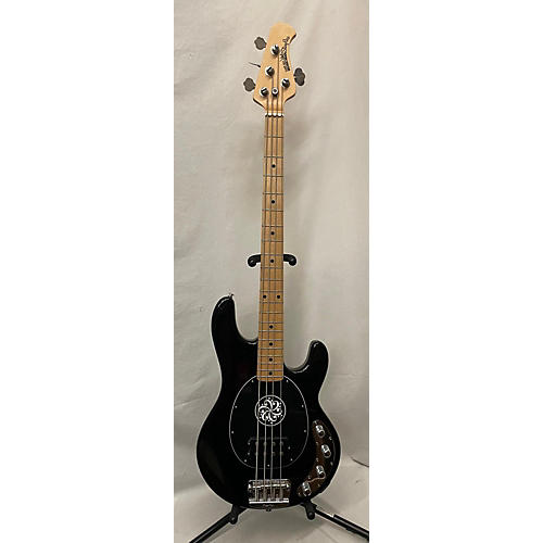 Ernie Ball Music Man Used 2008 Ernie Ball Music Man Stingray 4 String Black Electric Bass Guitar Black