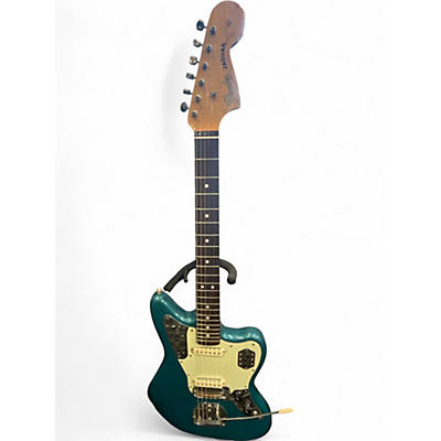 Used 2008 Fender 1962 American Vintage Jaguar Lake Placid Blue Solid Body Electric Guitar