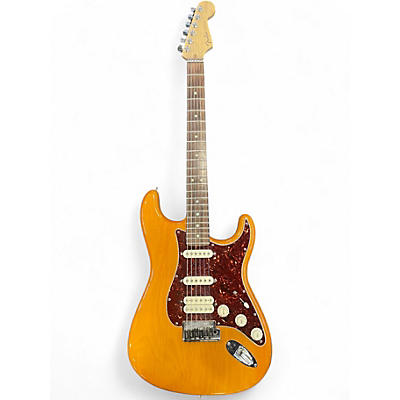 Used 2008 Fender American Deluxe Stratocaster HSS Natural Solid Body Electric Guitar