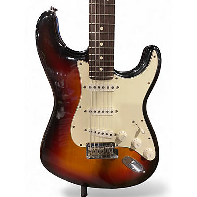 Used 2008 Fender American Standard Stratocaster 3 Color Sunburst Solid Body Electric Guitar