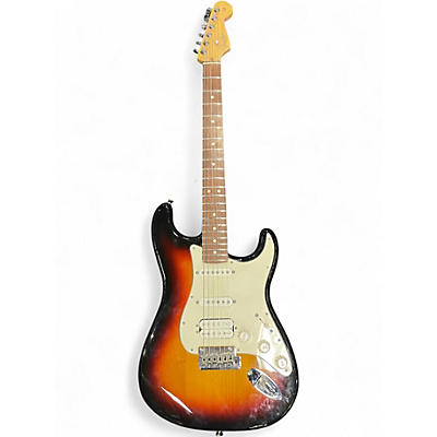 Used 2008 Fender American Standard Stratocaster HSS 3 Color Sunburst Solid Body Electric Guitar