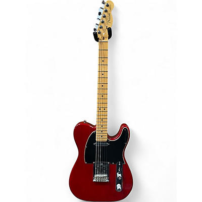 Used 2008 Fender American Standard Telecaster TRANSPARENT RED Solid Body Electric Guitar