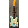 Used Fender Used 2008 Fender Custom Shop 1960 Stratocaster Medium Relic Daphne Blue Solid Body Electric Guitar Daphne Blue