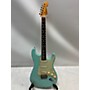 Used Fender Used 2008 Fender Custom Shop 1960s Light Relic Stratocaster Daphne Blue Solid Body Electric Guitar Daphne Blue