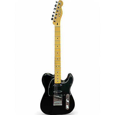 Used 2008 Fender Deluxe Blackout Telecaster Black Solid Body Electric Guitar