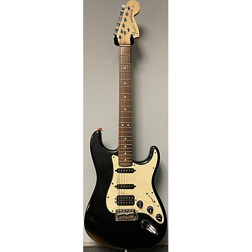 Fender Used 2008 Fender Highway One HSS Stratocaster Black Solid Body Electric Guitar Black