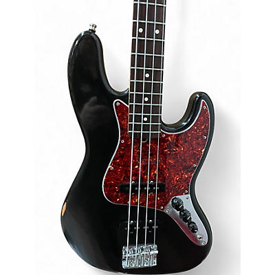Used 2008 Fender Highway One Jazz Bass Black Electric Bass Guitar