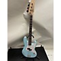 Used Fender Used 2008 Fender Mark Hoppus Signature Bass Blue Electric Bass Guitar Blue