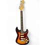 Used 2008 Fender Standard Stratocaster Brown Sunburst Solid Body Electric Guitar Brown Sunburst