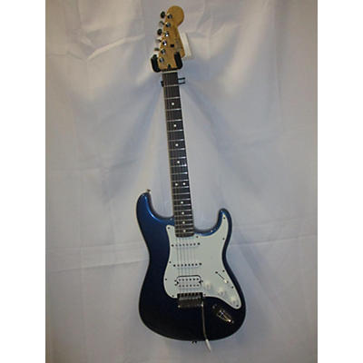 Fender Used 2008 Fender Standard Stratocaster HSS Blue Solid Body Electric Guitar