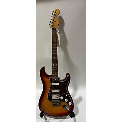 Fender Used 2008 Fender Standard Stratocaster HSS Sienna Sunburst Solid Body Electric Guitar