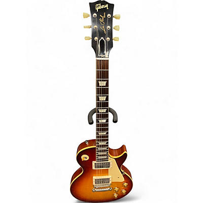 Gibson Used 2008 Gibson 1959 Reissue Les Paul 3 Color Sunburst Solid Body Electric Guitar