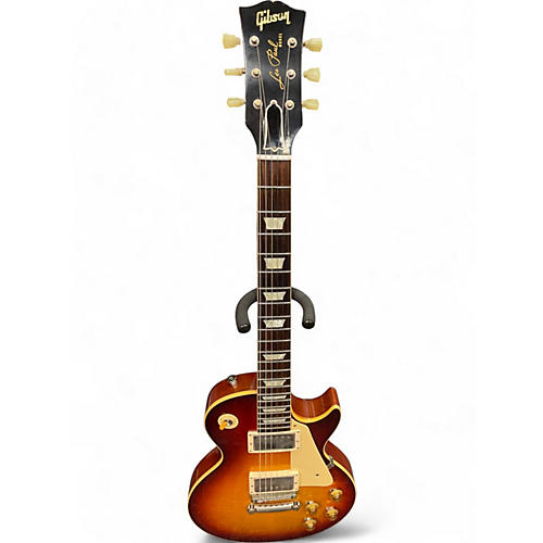 Gibson Used 2008 Gibson 1959 Reissue Les Paul 3 Color Sunburst Solid Body Electric Guitar 3 Color Sunburst