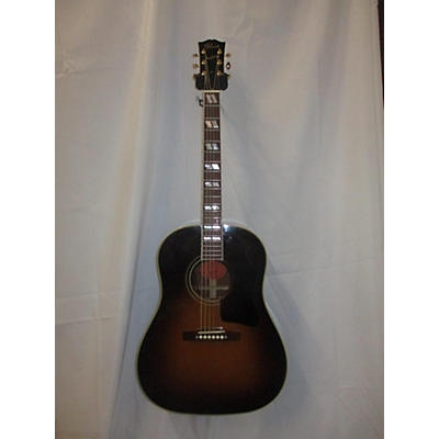 Gibson Used 2008 Gibson Banner Southern Jumbo Vintage Sunburst Acoustic Electric Guitar