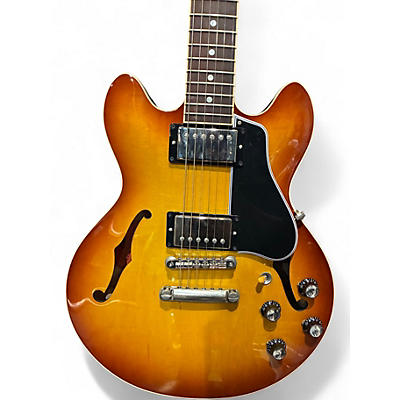 Used 2008 Gibson Custom Shop ES339 Bourbon Burst Hollow Body Electric Guitar