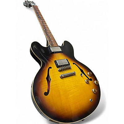 Used 2008 Gibson ES335 1958 REISSUE 50TH ANNIVERSARY CUSTOM SHOP Tobacco Sunburst Hollow Body Electric Guitar