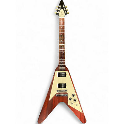 Used 2008 Gibson FLYING V FADED Heritage Cherry Solid Body Electric Guitar