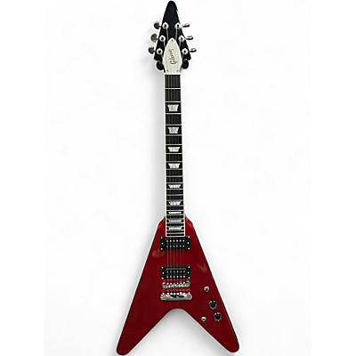 Used 2008 Gibson Flying V Candy Apple Red Solid Body Electric Guitar
