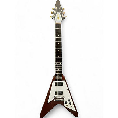 Used 2008 Gibson Flying V Worn Cherry Solid Body Electric Guitar