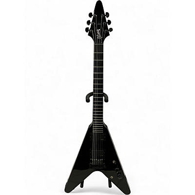 Used 2008 Gibson GUITAR OF THE MONTH FLYING V Ebony Solid Body Electric Guitar
