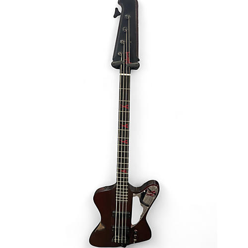 Used 2008 Gibson LIMITED EDITION NIKKI SIXX SIGNATURE THUNDERBIRD  RED Electric Bass Guitar RED