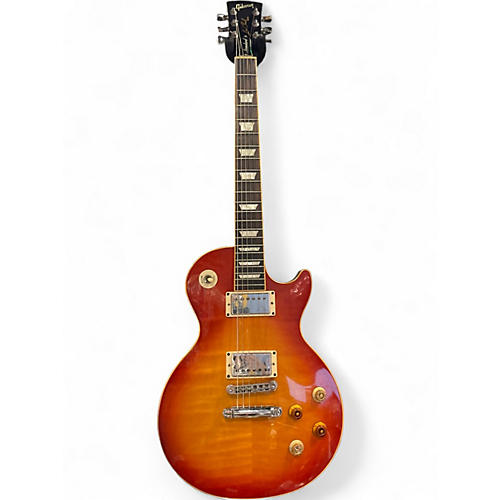 Used 2008 Gibson Les Paul Standard Cherry Sunburst Solid Body Electric Guitar Cherry Sunburst